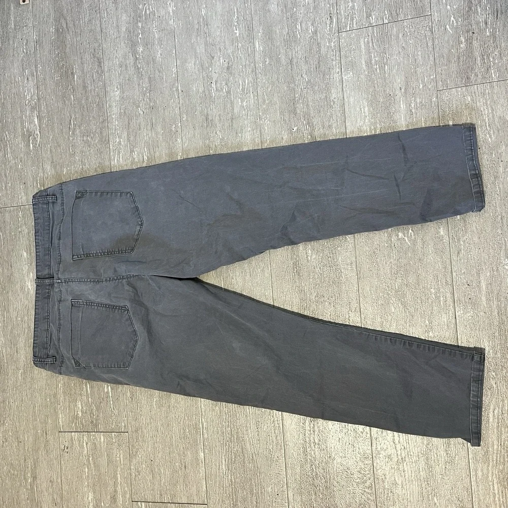 Paper Denim & Cloth Pants Mens 36x30 Cotton Cream Casual Chino Khaki